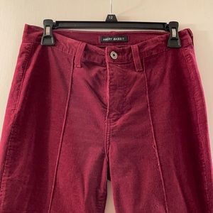 Maroon Corduroy Pants